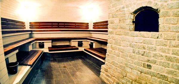 turkish wet stone sauna